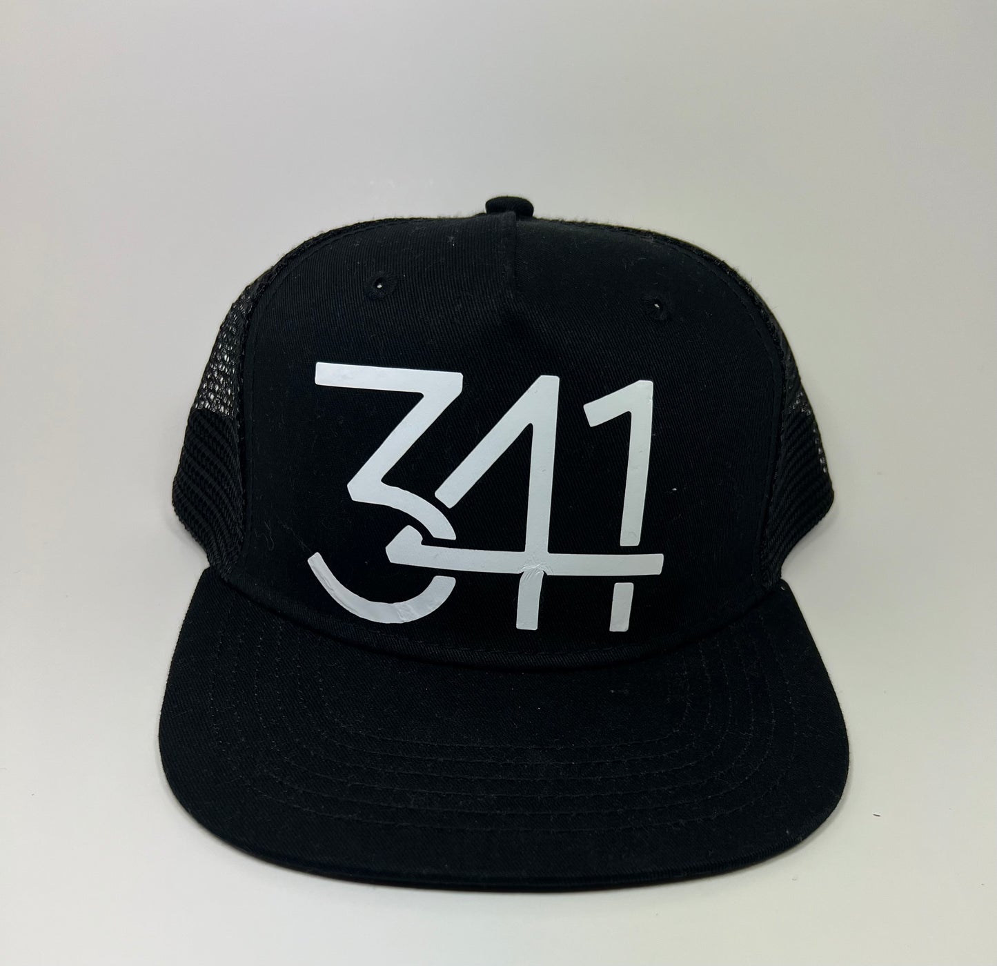 341 Black Mesh Cap